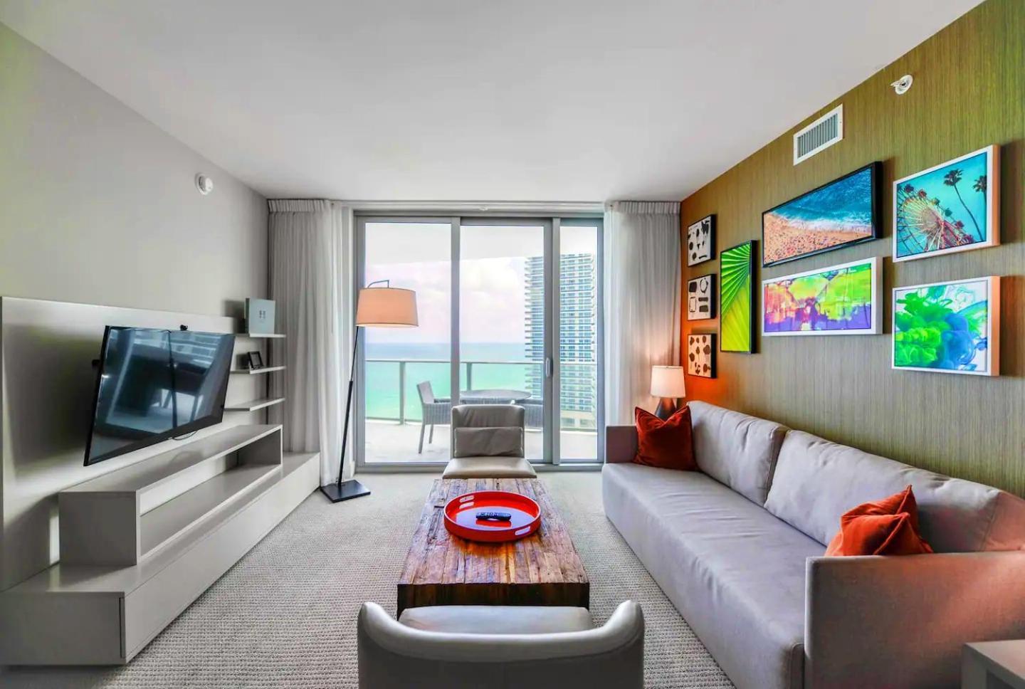 Wonderful 2/2 Condo W Ocean View At Hyde Beach Hollywood Buitenkant foto
