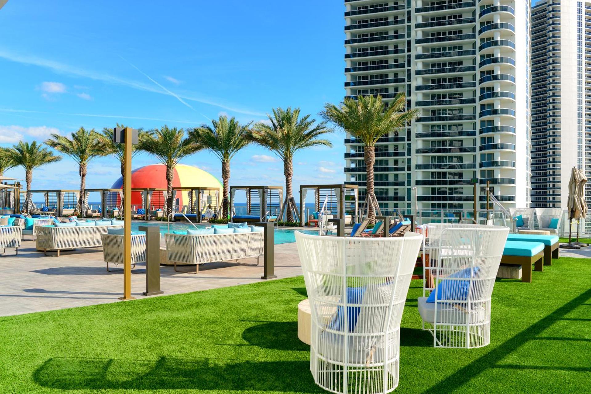 Wonderful 2/2 Condo W Ocean View At Hyde Beach Hollywood Buitenkant foto
