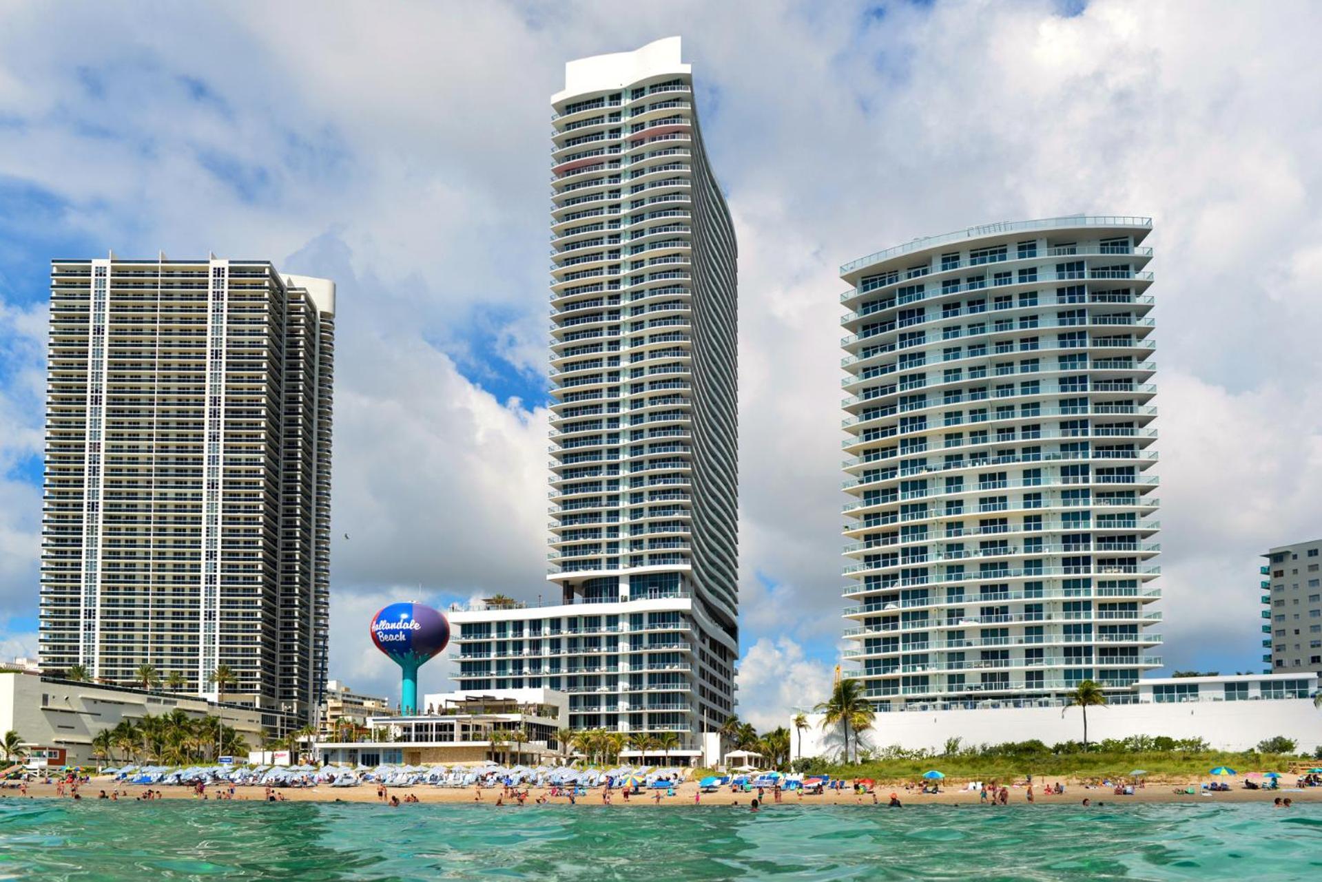 Wonderful 2/2 Condo W Ocean View At Hyde Beach Hollywood Buitenkant foto