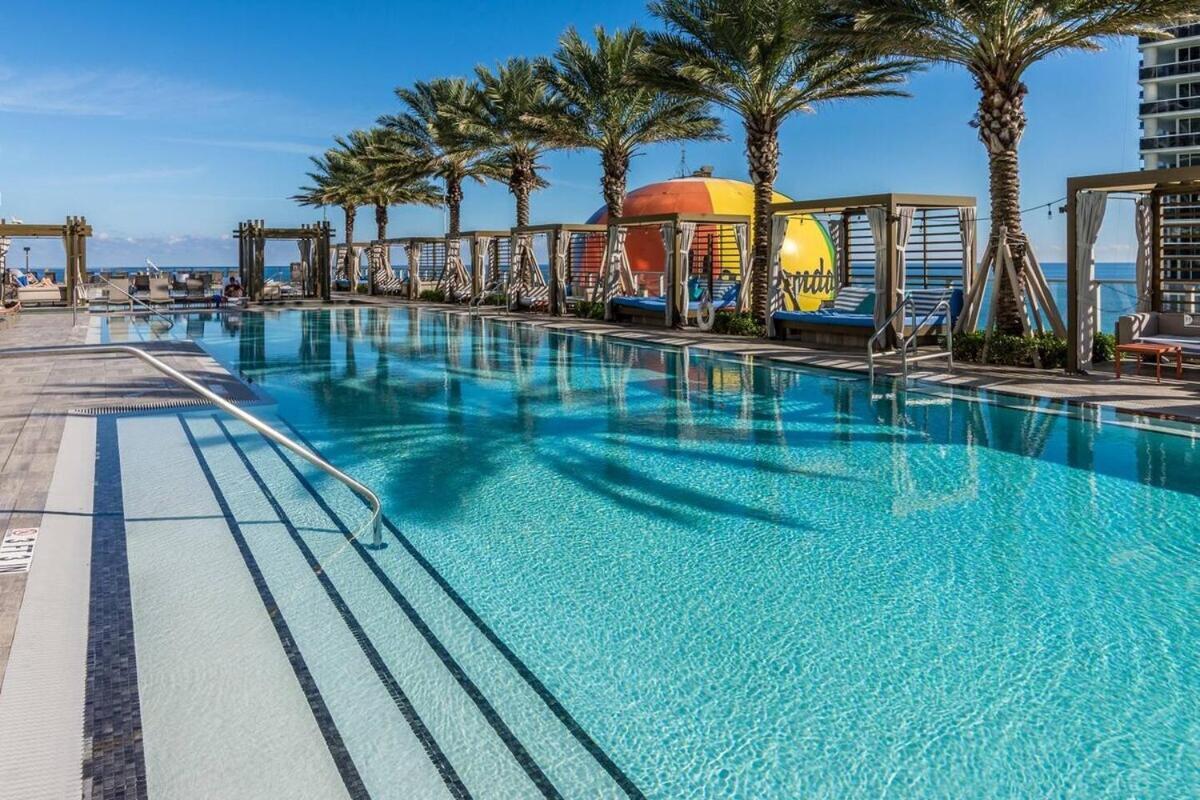 Wonderful 2/2 Condo W Ocean View At Hyde Beach Hollywood Buitenkant foto