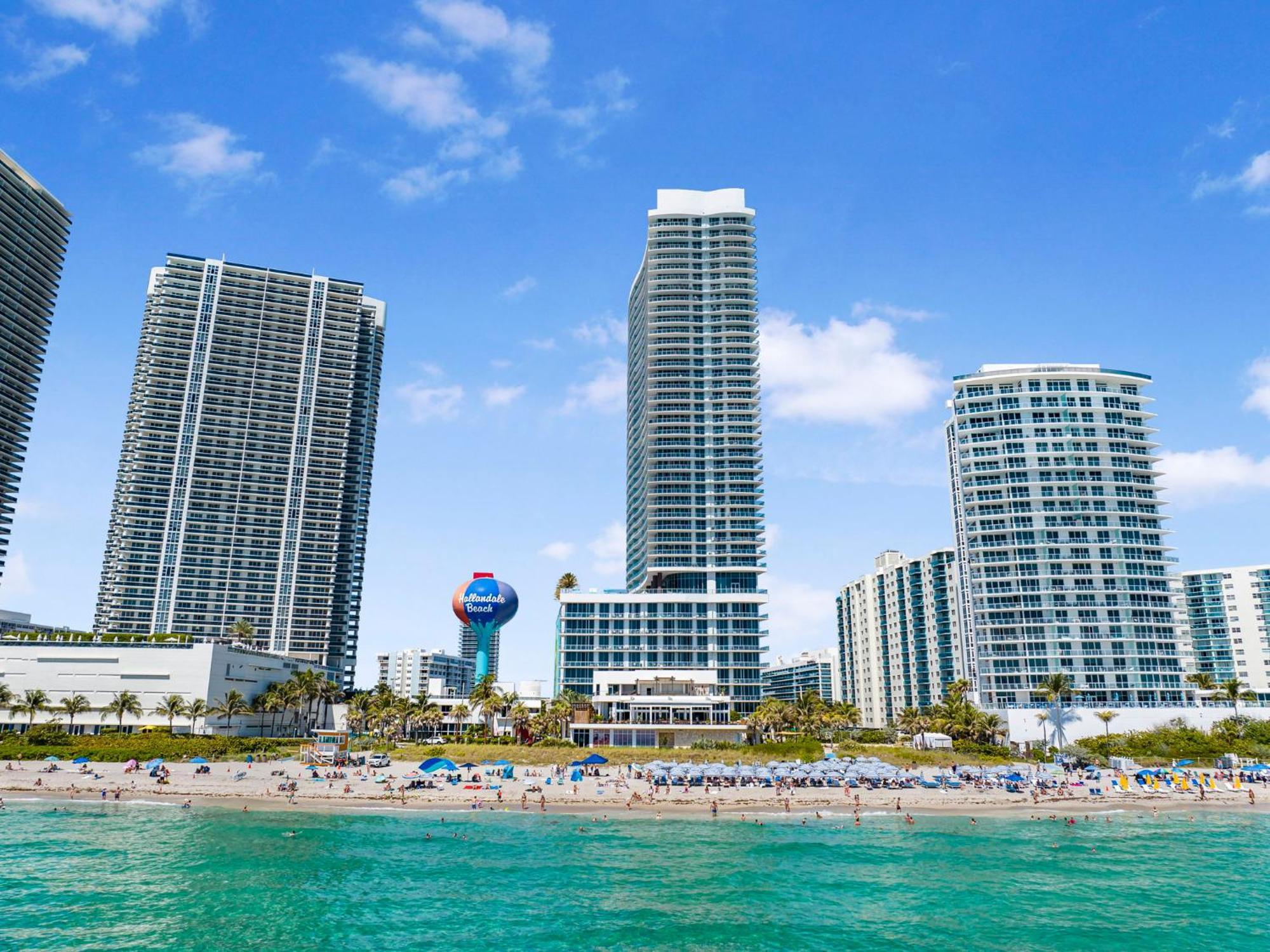 Wonderful 2/2 Condo W Ocean View At Hyde Beach Hollywood Buitenkant foto
